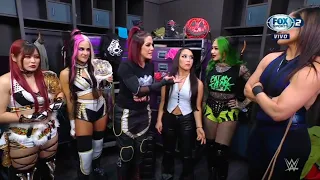 Damage CTRL confrontan a Shotzi, Raquel Rodriguez & Roxanne Perez - WWE Smackdown 14/10/2022 Español