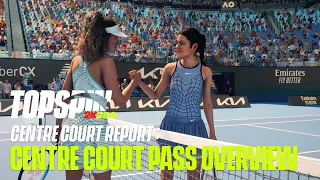 Centre Court Report: Centre Court Pass Overview | TopSpin 2K25