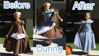 How to Make a Cinderella Transformation Dress for Theater | DIY COSTUME