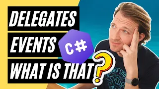 Delegates & Events in C# Explained for Beginners (a little of Event-Driven Development)🔔