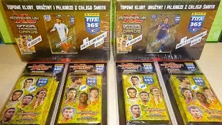 FIFA 365 2018 50 Boosters - Starter Set 2x Gift Box + 4x Blister Pack Panini TCG Cards