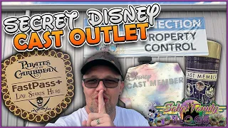 SECRET DISNEY CAST OUTLET SHOPPING | Cast Connection & Property Control - Big Discounts Disney Merch