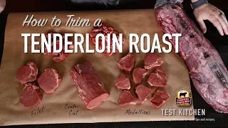 How to Trim a Tenderloin Roast