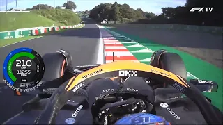 Oscar Piastri Q3 Lap Onboard Japan 2023 (1:29.458) - P2