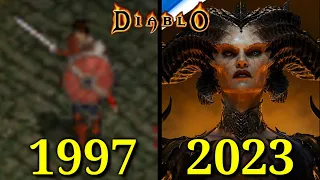 Evolution of Diablo Games 1997-2023