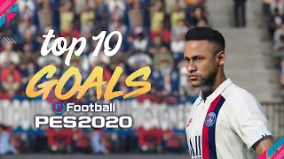 PES 2020 - TOP 10 CRAZY GOALS | HD