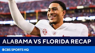 No. 1 Alabama Survives No. 11 Florida | Highlights & FULL Recap | CBS Sports HQ