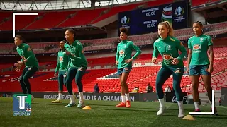 WATCH: The Brazilian women's team trains to face England in the Finalissima