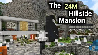 Minecraft : $24M Hillside Mansion tour