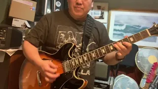 Yesterday Once More (イエスタデイ・ワンス・モア) ／ CARPENTERS ベンチャーズギタリストが弾いてみた　Moore GE300little