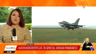 Avion neidentificat, în spațiul aerian românesc