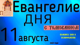 Евангелие дня с толкованием  11 августа 2022 года 90 псалом