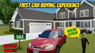 Greenville, Wisc Roblox l Buying Our First Car Rp *GONE WRONG*