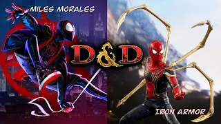 Play Spider-Man (Miles Morales and Iron Spider) in Dungeons and Dragons 5e