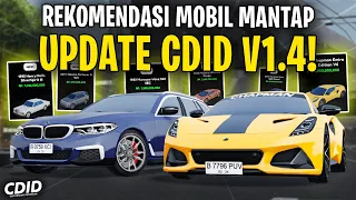 REKOMENDASI SEMUA MOBIL BARU CDID UPDATE V1.4 ! HARUS BELI - Car Driving Indonesia (Roblox)