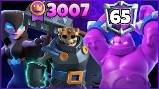 3007🥇 with Elixir Golem Double Evolution Deck.!