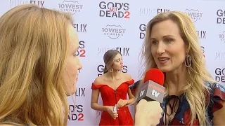 Korie Robertson Interview "God's Not Dead 2" Premiere Red Carpet #DuckDynasty