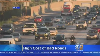 LA Roads Among The Worst In The Nation, Report Finds