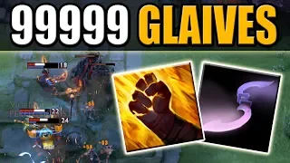 Cheat?! Unlimited AoE Glaives Combo [Sleight of Fist + Moon Glaives] Dota 2 Ability Draft