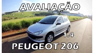 [AVALIAÇÃO] PEUGEOT 206 1.4 FLEX 2007 - EM DETALHES COMPLETO [HD]