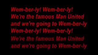 manchester united (Man United song) (with lyrics)