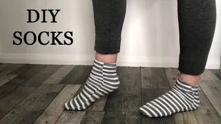 Making a Pair of Socks From a T-Shirt