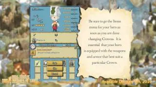 Final Fantasy : The 4 Heroes of Light - Crown System Video