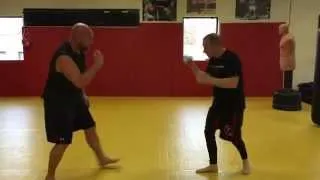 HB - Wrestling Russian Arm Tie to Knee Pick