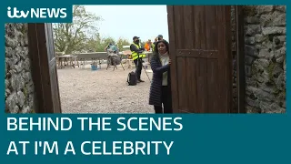 I'm A Celebrity 2021: Behind the scenes on set at Gwrych Castle | ITV News