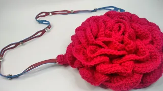 How to Crochet a Mega Rose Fanny Pack