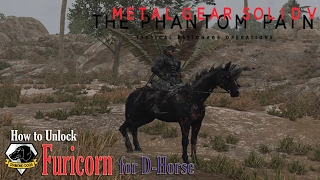 How to Unlock Furicorn for D Horse MGSV-TPP