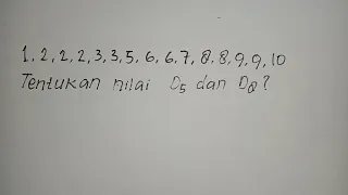 Desil Data Tunggal | matematika sma