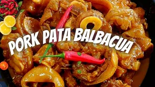 HOW TO COOK PORK PATA BALBACUA || PINOY RECIPE PORK BALBACUA PATA || @FoodFarming