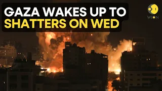 Israeli airstrikes shatter Gaza morning, fears of ground assault mount | WION Originals