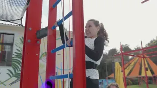 Promenade et trapèze volant au Club Med d'Opio