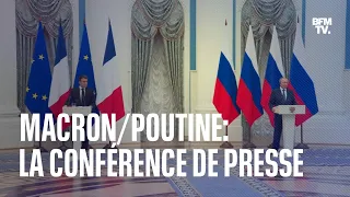 Macron/Poutine: la conférence de presse en intégralité