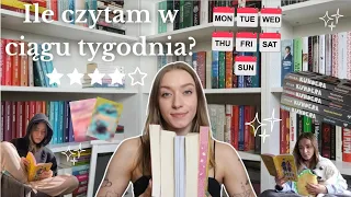 Ile TAK NAPRAWDĘ czytam w CIĄGU TYGODNIA?🤔📚