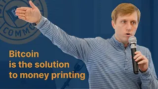 Bitcoin is the solution to money printing | Parker Lewis