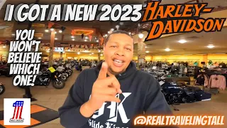 I finally did it! I bought a New 2023 Harley-Davidson Motorcycle! You won't believe which one!