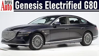 2023 Genesis Electrified G80 - Crash Test IIHS | NewsAuto