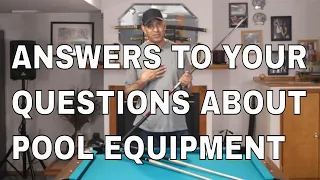 POOL PLAYERS EQUIPMENT QUESTIONS-ANSWERED ~ FAQs about Pool Cues, Tips, Shafts, & Chalk~Pool Lessons