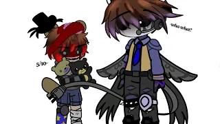 Afton's rate each other//#fnaf #gachaclub//