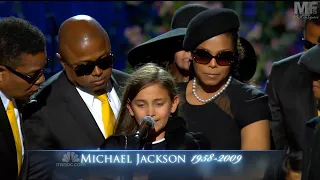 Paris's tears at the Michael Jackson Memorial (2009) [SUB ITA]