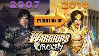 Evolution of WARRIORS OROCHI Videogames 2007-2018