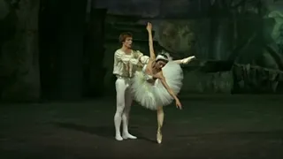 Rudolf Nureyev and Margot Fonteyn in SWAN LAKE - ACT 4, a Pyotr Ilyich Tchaikovsky ballet, 1966