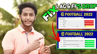 How to Fix FPS Drops & Lag in eFootball 2022 | Boost FPS |  Improve Performance [ Low End Pc ]