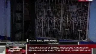 QRT: Mag-ina, patay sa sunog sa Las Piñas