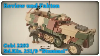 Cobi 2283 - Sd.Kfz. 251/9 "Stummel" | Review & Fakten [German]