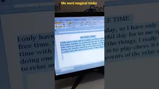 ms word magical tricks #shortvideo #video #trandingshorts #newshorts #mswordtricks #tricks