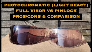 Protectint Light React Visor and Pinlock - Which Should You Buy and Why?